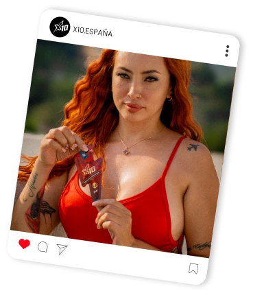 Publicación de Instagram de X10
