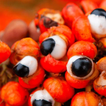 Frutos de guaraná