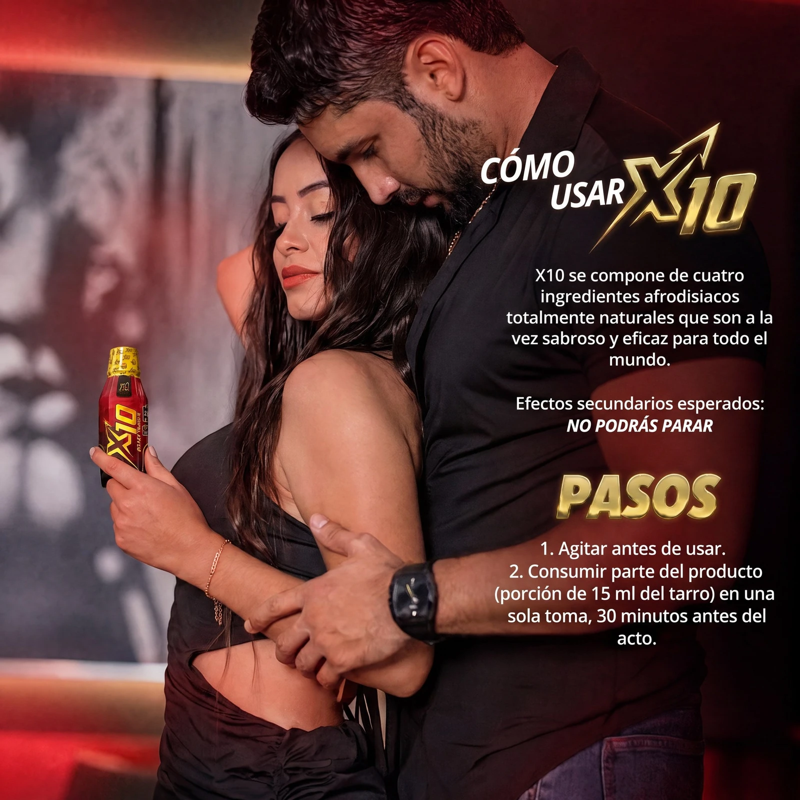 Modo de uso de X10 Tarro Supreme